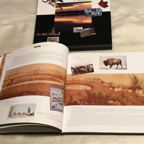 Canada 95 - The Collection of 1995 stamps hardback book w/ dust cover - Picture 3 of 14